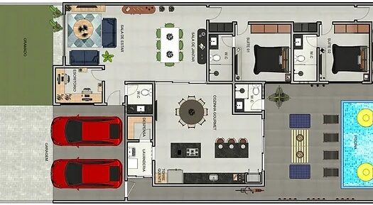 Casa Térrea Santorini